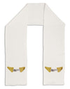 Bite Me - Fortune Cookie Adult Fleece 64&#x22; Scarf-TooLoud-White-One-Size-Adult-Davson Sales