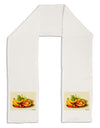 Watercolor Fruit Bowl 2 Adult Fleece 64&#x22; Scarf-TooLoud-White-One-Size-Adult-Davson Sales