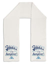 Shhh Im Hungover Funny Adult Fleece 64&#x22; Scarf by-TooLoud-White-One-Size-Adult-Davson Sales