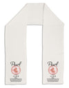 Birthstone Pearl Adult Fleece 64&#x22; Scarf-TooLoud-White-One-Size-Adult-Davson Sales