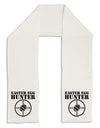 Easter Egg Hunter Black and White Adult Fleece 64&#x22; Scarf by TooLoud-TooLoud-White-One-Size-Adult-Davson Sales