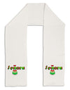 Senora Poncho Adult Fleece 64&#x22; Scarf-TooLoud-White-One-Size-Adult-Davson Sales