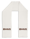 Hashtag Dadlife Adult Fleece 64&#x22; Scarf-TooLoud-White-One-Size-Adult-Davson Sales