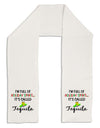 Holiday Spirit - Tequila Adult Fleece 64&#x22; Scarf-TooLoud-White-One-Size-Adult-Davson Sales