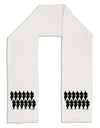 Twelve Drummers Drumming Adult Fleece 64&#x22; Scarf-TooLoud-White-One-Size-Adult-Davson Sales