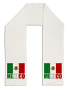 Mexican Flag - Mexico Text Adult Fleece 64&#x22; Scarf by TooLoud-TooLoud-White-One-Size-Adult-Davson Sales