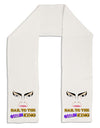 Hail to the Goblin King Adult Fleece 64&#x22; Scarf-TooLoud-White-One-Size-Adult-Davson Sales