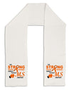 MS - I Am Strong Adult Fleece 64&#x22; Scarf-TooLoud-White-One-Size-Adult-Davson Sales