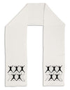 Ten Lords A Leaping Adult Fleece 64&#x22; Scarf-TooLoud-White-One-Size-Adult-Davson Sales