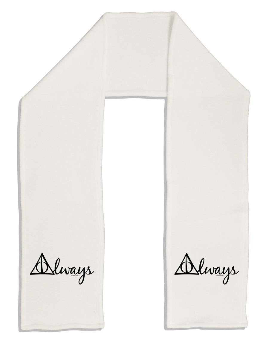 Always Magic Symbol Cursive Adult Fleece 64&#x22; Scarf by TooLoud-TooLoud-White-One-Size-Adult-Davson Sales