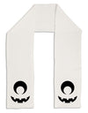 Cyclops Jack-o-Lantern Adult Fleece 64&#x22; Scarf-TooLoud-White-One-Size-Adult-Davson Sales