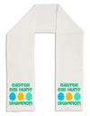 Easter Egg Hunt Champion - Blue and Green Adult Fleece 64&#x22; Scarf by TooLoud-TooLoud-White-One-Size-Adult-Davson Sales