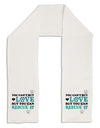 Can't Buy Love Rescue It Adult Fleece 64" Scarf-TooLoud-White-One-Size-Adult-Davson Sales