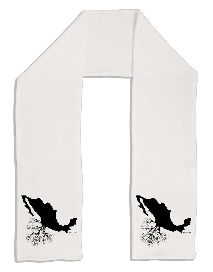 Mexican Roots Design Adult Fleece 64&#x22; Scarf by TooLoud-TooLoud-White-One-Size-Adult-Davson Sales