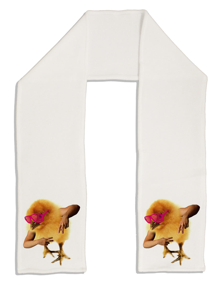 Bro Chick Adult Fleece 64" Scarf-Scarves-TooLoud-White-One-Size-Adult-Davson Sales