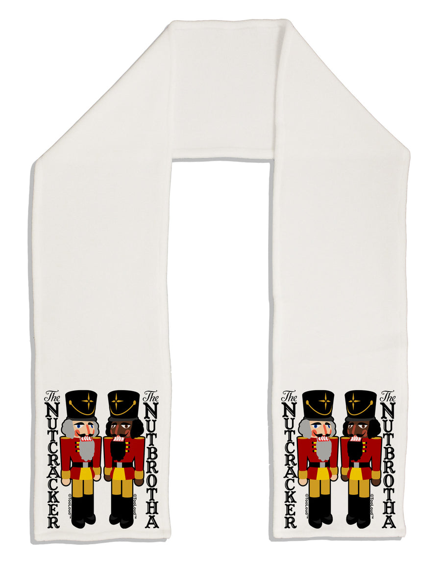 The Nutcracker and Nutbrotha Adult Fleece 64&#x22; Scarf by-TooLoud-White-One-Size-Adult-Davson Sales