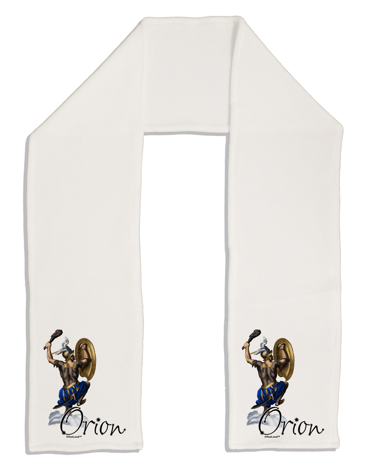 Orion Color Illustration Adult Fleece 64&#x22; Scarf-TooLoud-White-One-Size-Adult-Davson Sales