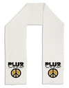 PLUR Daisies Adult Fleece 64&#x22; Scarf-TooLoud-White-One-Size-Adult-Davson Sales