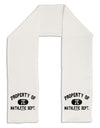 Mathletic Department Distressed Adult Fleece 64&#x22; Scarf by TooLoud-TooLoud-White-One-Size-Adult-Davson Sales