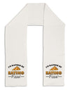 I'd Rather - Pizza Adult Fleece 64&#x22; Scarf-TooLoud-White-One-Size-Adult-Davson Sales