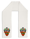 Hot Momma Reindeer Matching Deer Adult Fleece 64&#x22; Scarf-TooLoud-White-One-Size-Adult-Davson Sales