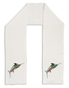 Colorful Vector Swordfish Adult Fleece 64&#x22; Scarf-TooLoud-White-One-Size-Adult-Davson Sales