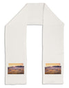 Colorado Sand Dunes Cutout Adult Fleece 64&#x22; Scarf-TooLoud-White-One-Size-Adult-Davson Sales