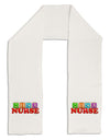 Nicu Nurse Adult Fleece 64" Scarf-TooLoud-White-One-Size-Adult-Davson Sales