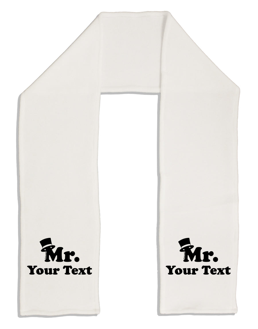 Personalized Mr Classy Adult Fleece 64&#x22; Scarf by TooLoud-TooLoud-White-One-Size-Adult-Davson Sales