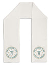 The Ultimate Pi Day Emblem Adult Fleece 64&#x22; Scarf by TooLoud-TooLoud-White-One-Size-Adult-Davson Sales