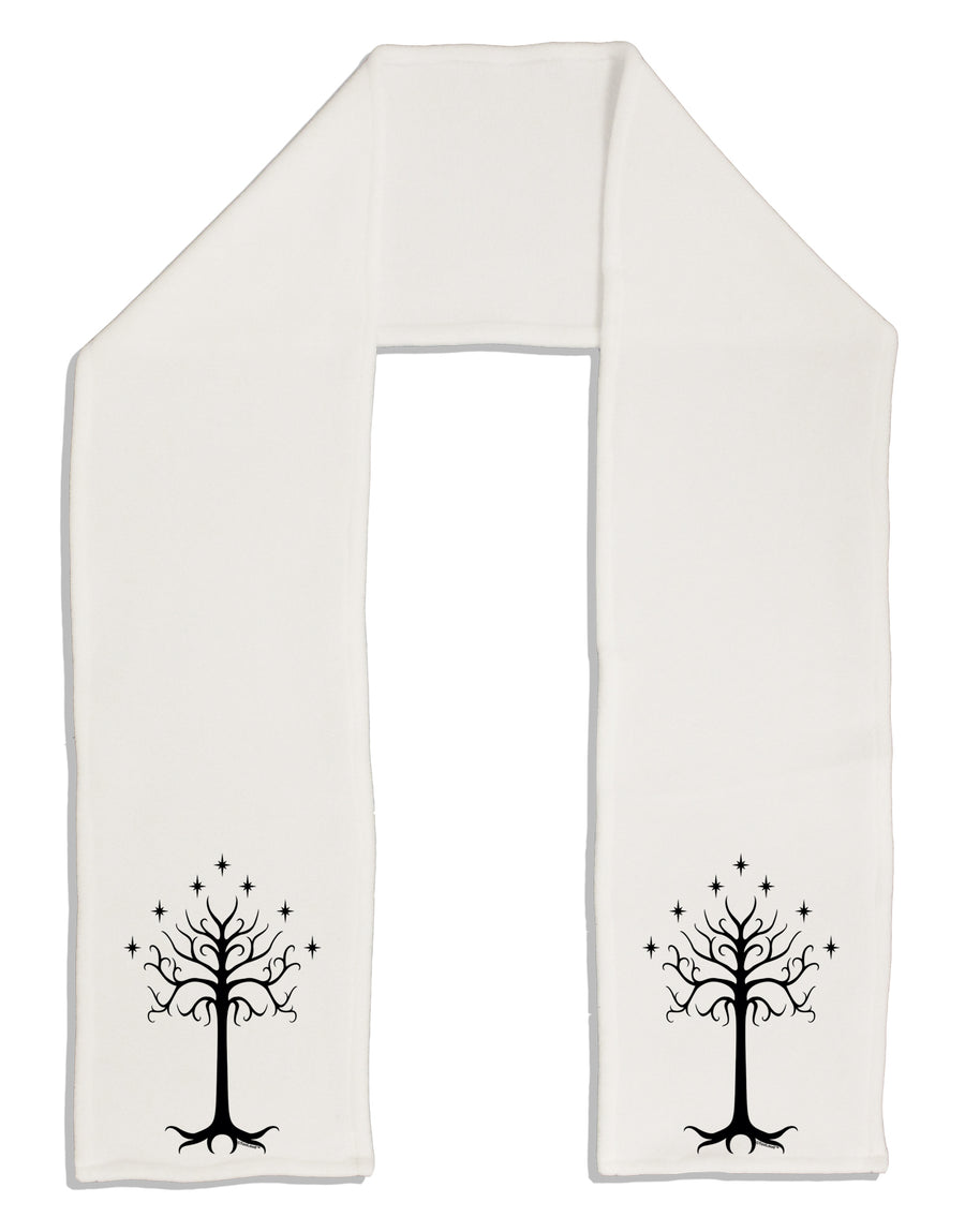 The Royal White Tree Adult Fleece 64&#x22; Scarf by TooLoud-TooLoud-White-One-Size-Adult-Davson Sales