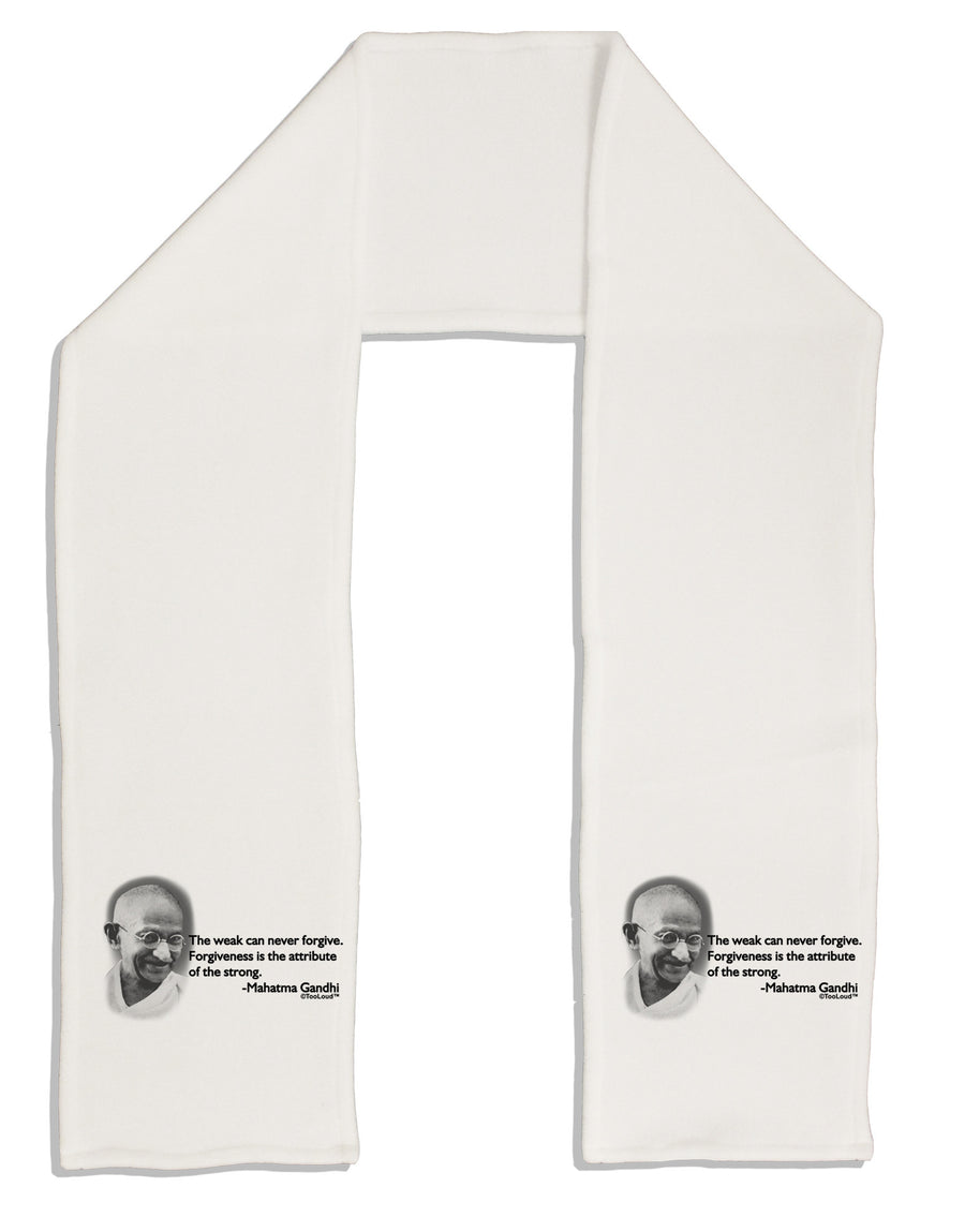 The Weak Can Never Forgive Adult Fleece 64&#x22; Scarf-TooLoud-White-One-Size-Adult-Davson Sales