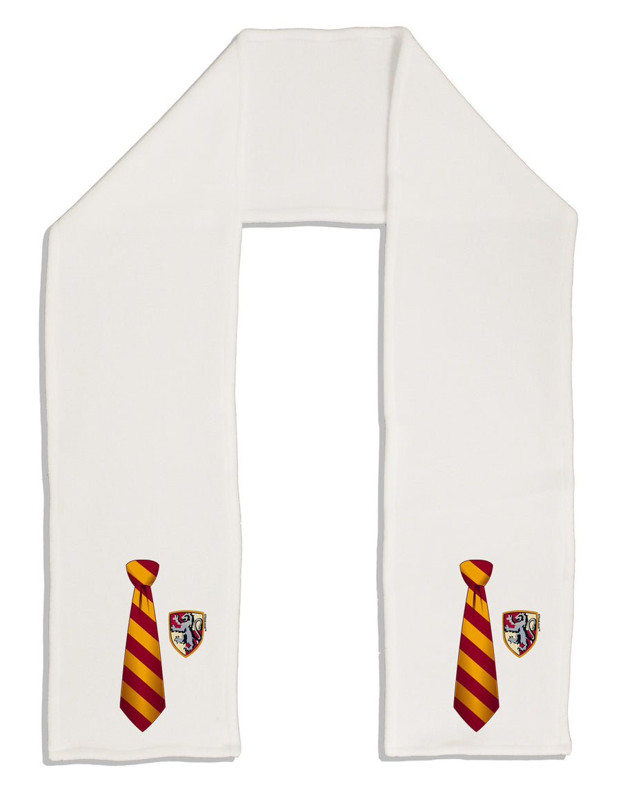 Wizard Tie Red and Yellow Adult Fleece 64&#x22; Scarf-TooLoud-White-One-Size-Adult-Davson Sales