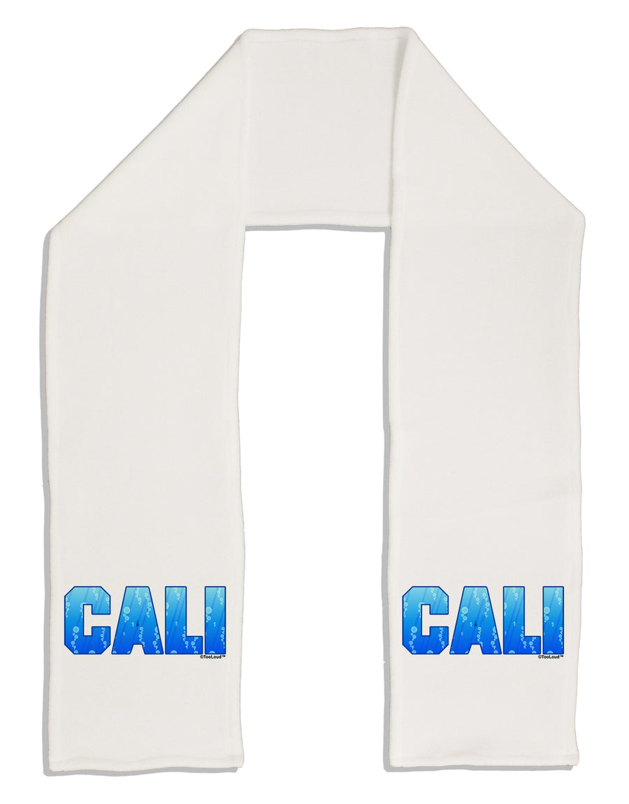 Cali Ocean Bubbles Adult Fleece 64&#x22; Scarf by TooLoud-TooLoud-White-One-Size-Adult-Davson Sales