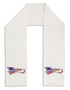 Merica Established 1776 - American Flag Style Adult Fleece 64&#x22; Scarf by TooLoud-TooLoud-White-One-Size-Adult-Davson Sales