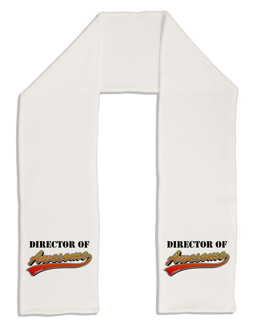 Director Of Awesome Adult Fleece 64&#x22; Scarf-TooLoud-White-One-Size-Adult-Davson Sales