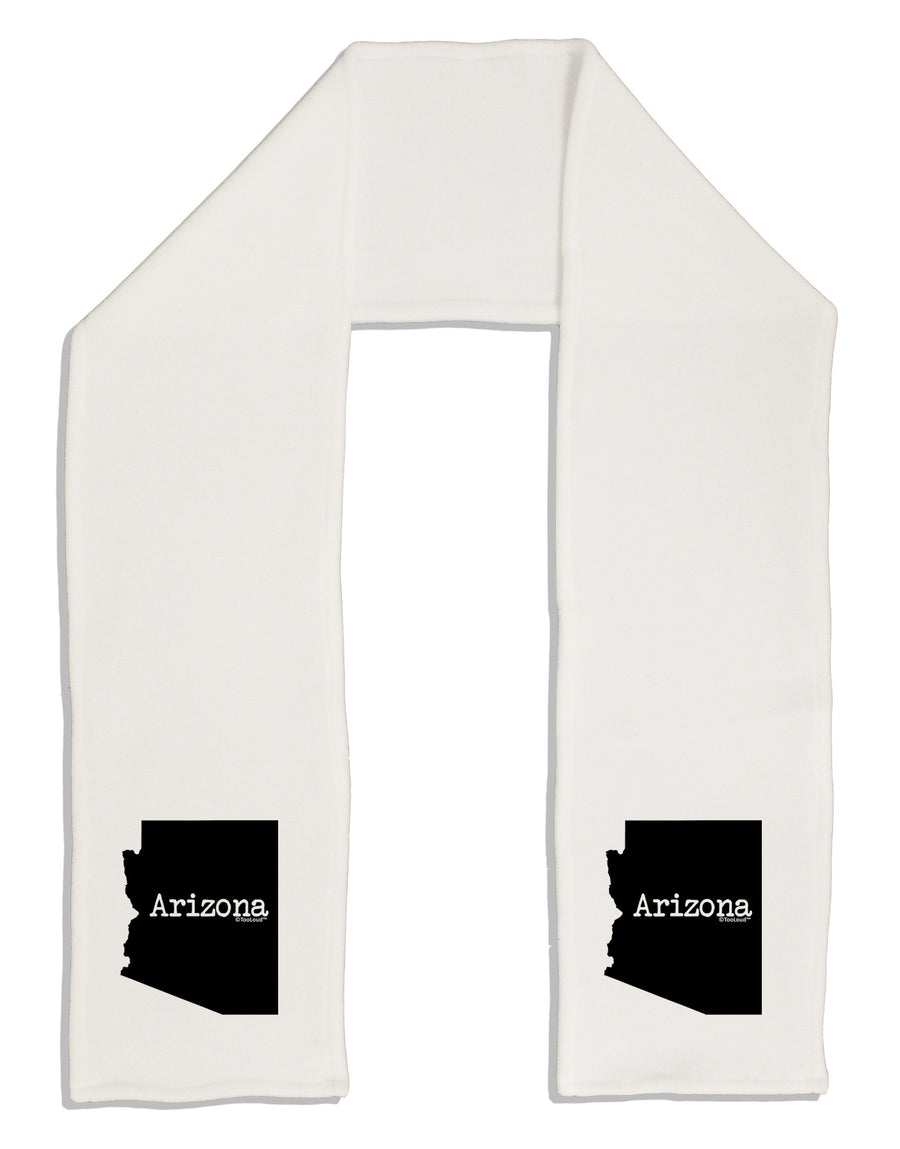 Arizona - United States Shape Adult Fleece 64&#x22; Scarf by TooLoud-TooLoud-White-One-Size-Adult-Davson Sales