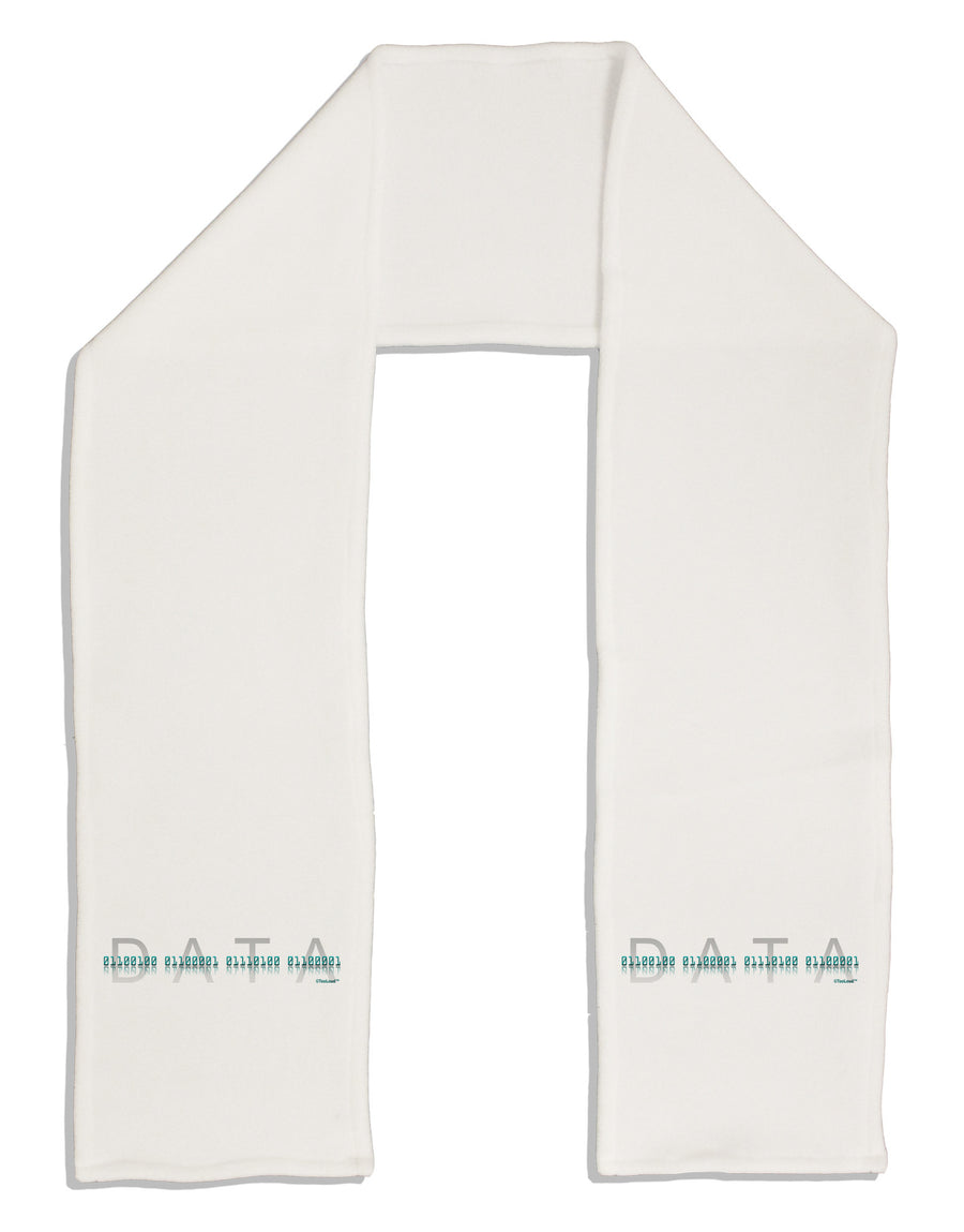 Binary Data Blue Adult Fleece 64&#x22; Scarf-TooLoud-White-One-Size-Adult-Davson Sales