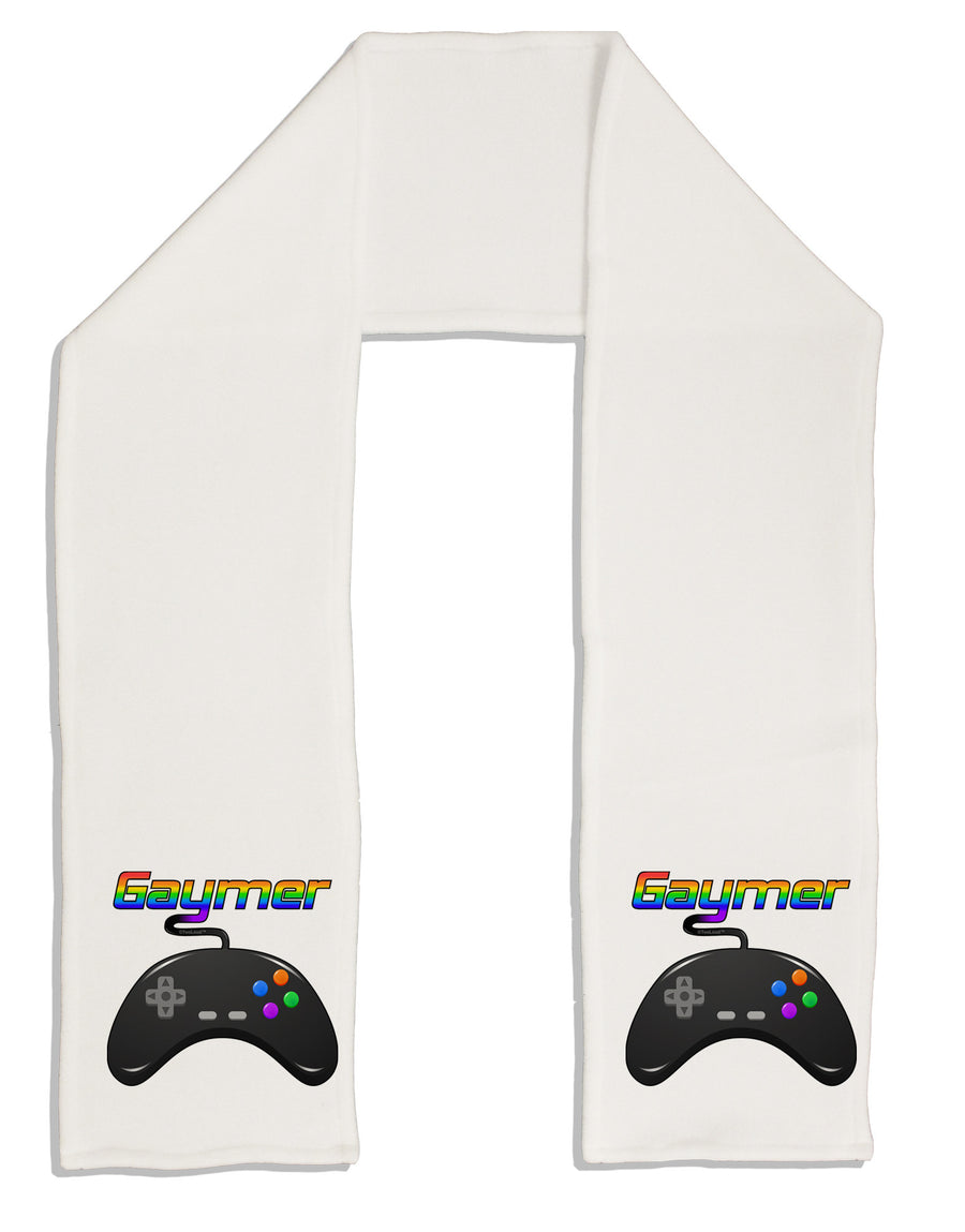 Gaymer Color Adult Fleece 64&#x22; Scarf-TooLoud-White-One-Size-Adult-Davson Sales