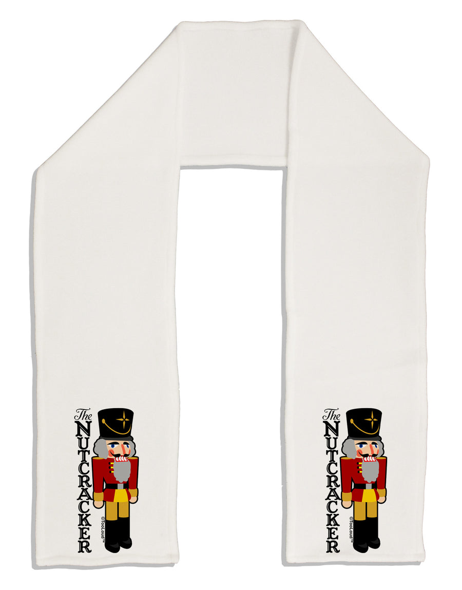 The Nutcracker with Text Adult Fleece 64&#x22; Scarf by-TooLoud-White-One-Size-Adult-Davson Sales