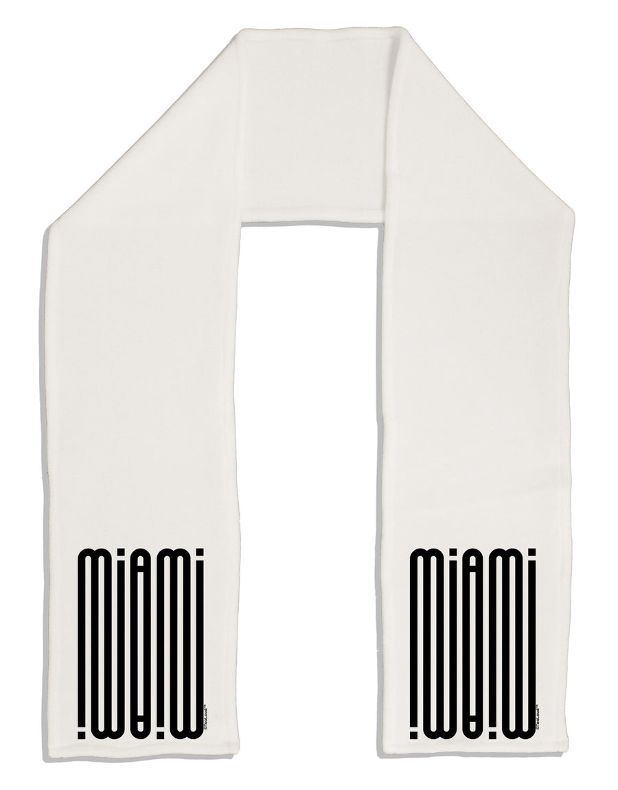 Miami Mirage Adult Fleece 64&#x22; Scarf-TooLoud-White-One-Size-Adult-Davson Sales