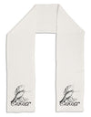 Cancer Illustration Adult Fleece 64&#x22; Scarf-TooLoud-White-One-Size-Adult-Davson Sales