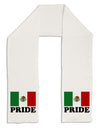 Mexican Pride - Mexican Flag Adult Fleece 64&#x22; Scarf by TooLoud-TooLoud-White-One-Size-Adult-Davson Sales