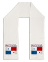 Panama Flag Adult Fleece 64&#x22; Scarf-TooLoud-White-One-Size-Adult-Davson Sales