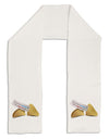 Positive Life - Fortune Cookie Adult Fleece 64&#x22; Scarf-TooLoud-White-One-Size-Adult-Davson Sales