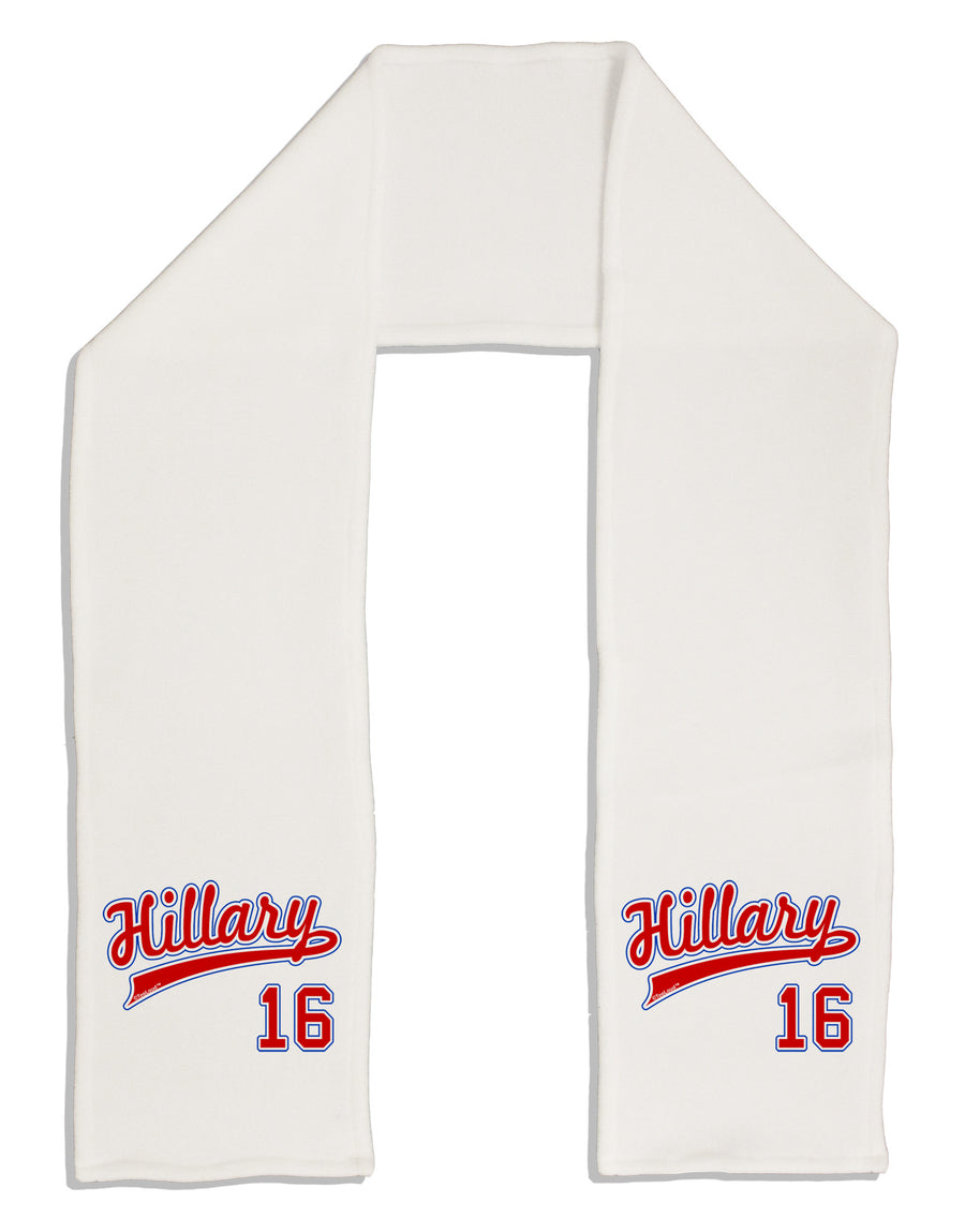 Hillary Jersey 16 Adult Fleece 64" Scarf-TooLoud-White-One-Size-Adult-Davson Sales