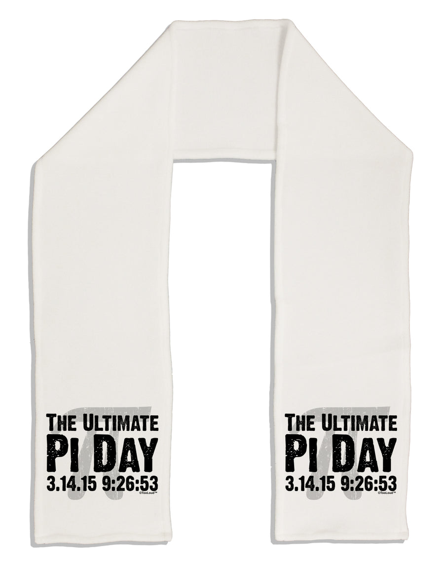 The Ultimate Pi Day Text Adult Fleece 64&#x22; Scarf by TooLoud-TooLoud-White-One-Size-Adult-Davson Sales