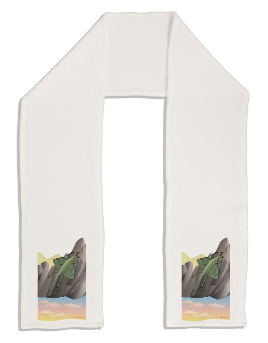 Archaopteryx - Without Name Adult Fleece 64&#x22; Scarf by TooLoud-TooLoud-White-One-Size-Adult-Davson Sales