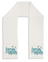 TooLoud Lorem Ipsum Adult Fleece 64 Inch Scarf-Scarves-TooLoud-White-One-Size-Adult-Davson Sales
