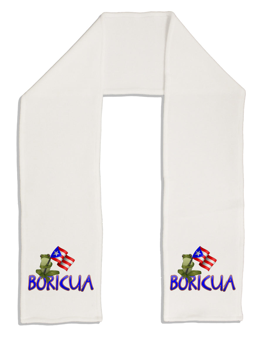 Coqui Boricua Adult Fleece 64&#x22; Scarf-TooLoud-White-One-Size-Adult-Davson Sales